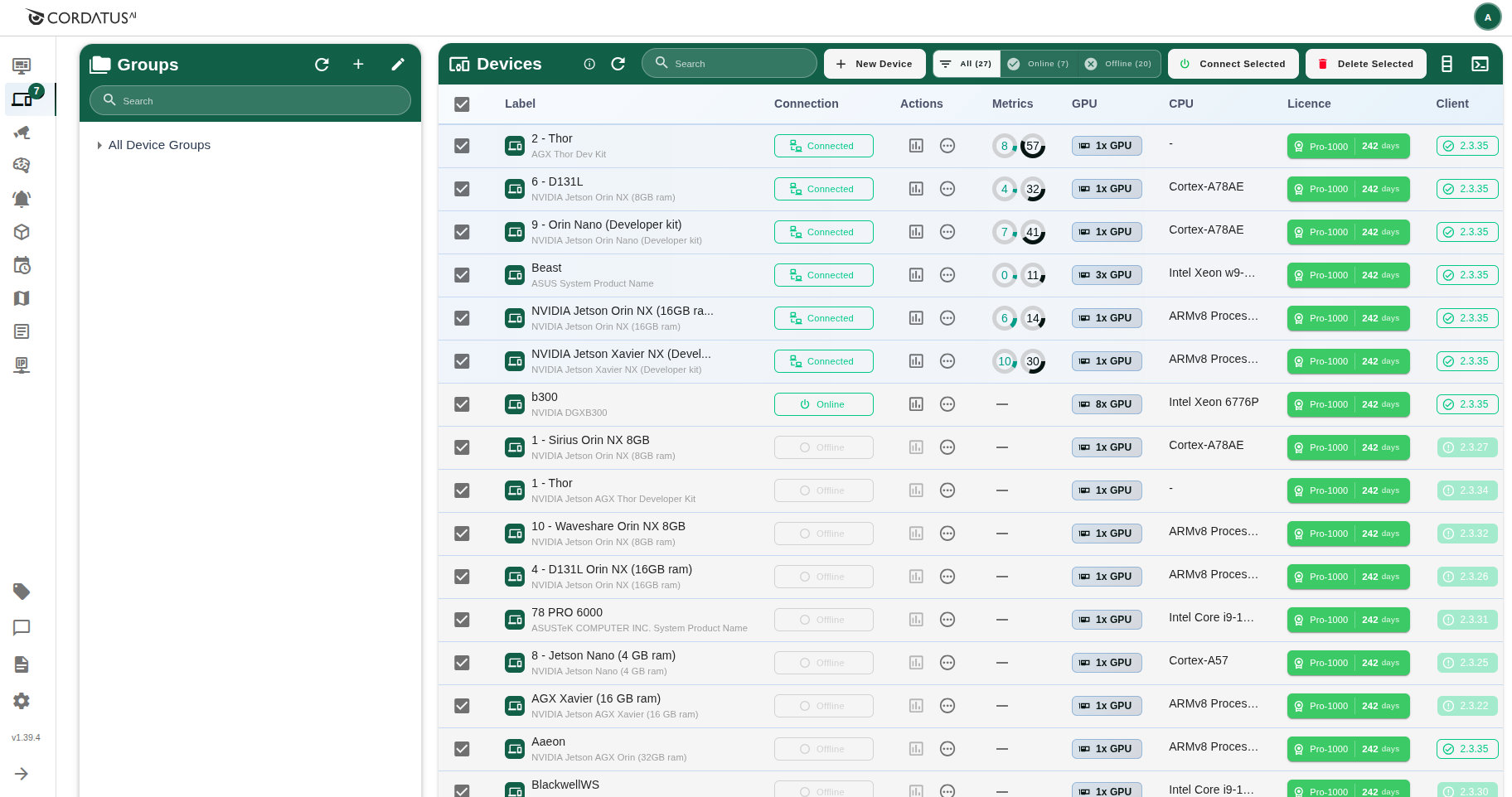 Bulk Actions