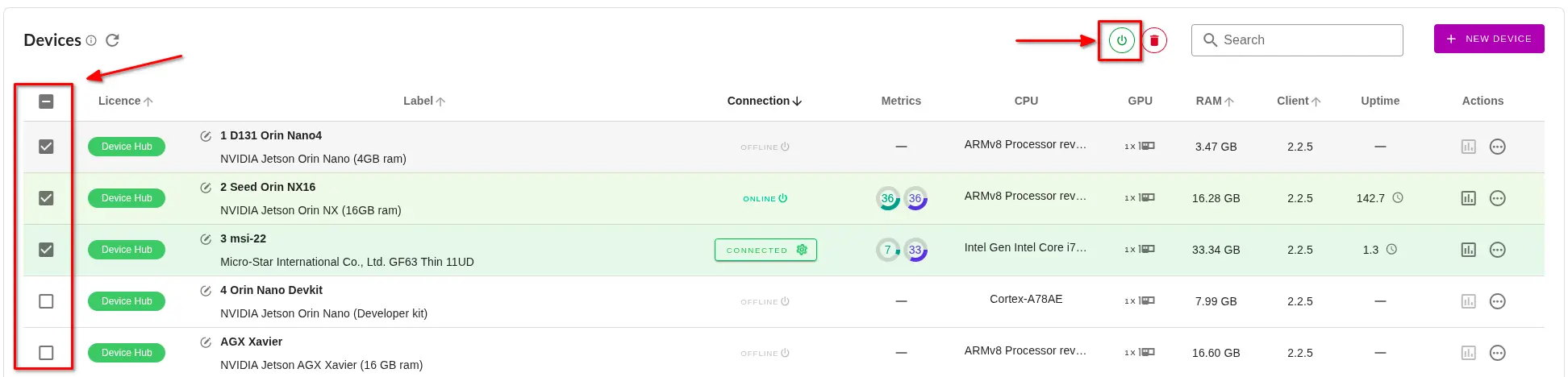 Connect Multiple Devices