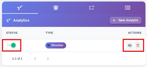 Direction Detection Options
