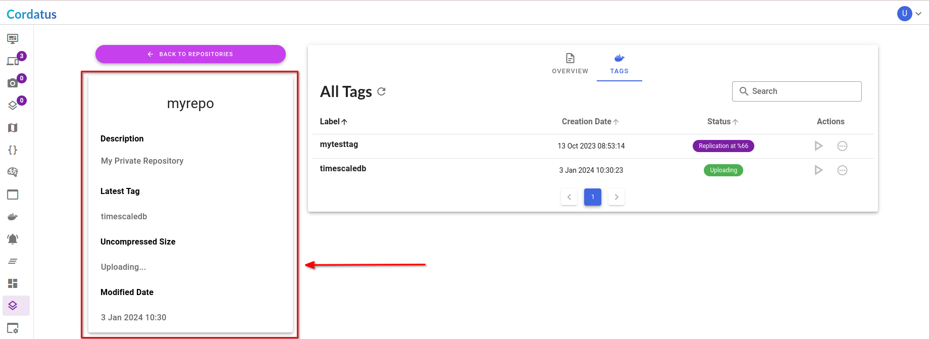Repository Properties